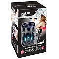 Karma V SINGER Kolumna mobilna z akumulatorem, mikrofon, Bluetooth, USB, MP3, podświetlenie 6,5" 100W Karaoke 2/5