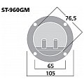 MONACOR ST-960GM Terminal głośnikowy 2/2