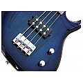 Dimavery SB-201 E-Bass, blueburst, gitara basowa 2/3