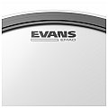 Evans EMAD Coated Biały Bass Naciąg do bębna 24" 2/3