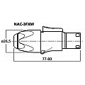 NEUTRIK NAC-3FXW Gniazdo montażowe NEUTRIK POWERCON 2/2
