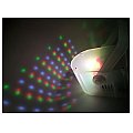 Ibiza Light Efekt dyskotekowy LED DERBY-MINI-CLEAR 8/8