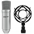 OMNITRONIC MIC CM-77 Mikrofon pojemnościowy 2/5