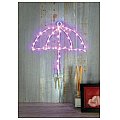lyyt UMB-P Dekoracyjna lampa LED na ścianę w kształcie parasola - róż / fiolet 2/5