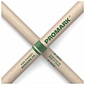 ProMark Rebound 7A Raw Hickory Pałki perkusyjne Acorn Wood Tip 5/5
