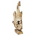 Europalms Natural wood sculpture 160cm, Drewniana rzeźba 3/7