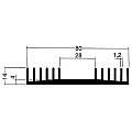 RADIATOR HEATSINK 40mm 1 x TO3 7.5°C/W 3/3