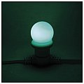 Showgear Żarówka LED G45 E27 1 W - Zielona - Bez Ściemniania 2/2