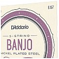 D'Addario EJ575-strunowe Struny do banjo, Nickel, Custom Medium, 11-22 4/4