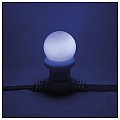 Showgear Żarówka LED G45 E27 1 W - Niebieska - NieŚciemnialna 2/2