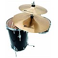 Dimavery Cocktail CDS Drum Set, black, zestaw perkusyjny 2/4