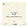 D'Addario EJ605-strunowe Struny do banjo, Nickel, Light, 9-20 3/4