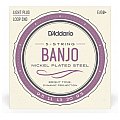 D'Addario EJ60+5-strunowe Struny do banjo, Nickel, Light Plus, 9.5-20 2/4