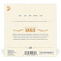 D'Addario EJ615-strunowe Struny do banjo, Nickel, Medium 10-23 3/4