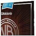 D'Addario NB1047-12 Nickel Bronze Struny do gitary akustycznej, 12-strunowe, Light 10-47 4/4