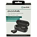 avlink Sound Shells True Wireless Bezprzewodowe słuchawki Bluetooth i etui ładujące Czarne 6/8
