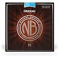 D'Addario NB1252BT Nickel Bronze Struny do gitary akustycznej, Balanced Tension Light, 12-52 2/4