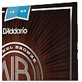 D'Addario NB1253 Nickel Bronze Struny do gitary akustycznej, Light, 12-53 4/4
