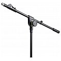 Gravity MS 4312 B - statyw mikrofonowy, Microphone Stand With Folding Tripod Base And 1-Point Adjustment Telescoping Boom 2/6
