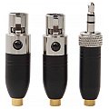 Eikon LCH370 Mikrofon lavalier + 3 adaptery AD4SH/AD3SE/AD3AK (mini XLR, Jack 3,5mm) 2/3