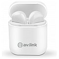 avlink Ear Shots Bezprzewodowe słuchawki i obudowa z ładowarką białe 3/7