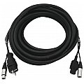 PSSO Combi kabel audio i zasilający - Safety Plug/XLR 10m 2/2