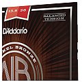 D'Addario NB13556BT Nickel Bronze Struny do gitary akustycznej, Balanced Tension Medium, 13.5-56 4/4
