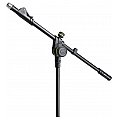 Gravity MS 4322 B - statyw mikrofonowy, Short Microphone Stand With Folding Tripod Base And 2-Point Adjustment Telescoping Boom 2/6