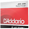 D'Addario EFT17 Flat Tops Phosphor Bronze Struny do gitary akustycznej, 13-56 4/4