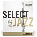 D'Addario Select Jazz Filed Stroiki do Saksofonów Sopranowych, Strength 2 Medium, 10-szt. 2/3