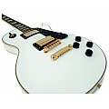 Dimavery LP-520 E-Guitar, white gold, gitara elektryczna w stylu Les Paul 3/3