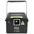 FOS 1000RGB Laser dyskotekowy RGB 1W DMX, ILDA 2/6
