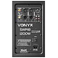 VONYX Aktywny subwoofer 1200W Vonyx SWP18 PRO 3/4