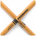 ProMark Rebound 7A ActiveGrip Clear Hickory Pałki perkusyjne Acorn Wood Tip 5/5