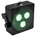 Reflektor PAR LED z akumulatorem Eurolite AKKU Flat Light 3 bk 5/7