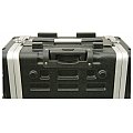 citronic ABS:6UT 6U ABS 19" walizka rack na kółkach 3/4