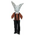 EUROPALMS Dekoracje Halloween Straszny królik z horrorów 140x30x15cm 2/4