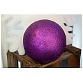 EUROPALMS Deco Ball Dekoracyjna kula, bombka 20cm, purple, brokat 2/2