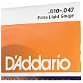 D'Addario EJ15 Phosphor Bronze Struny do gitary akustycznej, Extra Light, 10-47 4/4