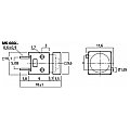 MONACOR MS-660/RT Miniaturowy przycisk monostabilny do płytek PCB, czerwony 2/2