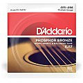 D'Addario EJ17 Phosphor Bronze Struny do gitary akustycznej, Medium, 13-56 2/4