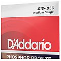 D'Addario EJ17 Phosphor Bronze Struny do gitary akustycznej, Medium, 13-56 4/4