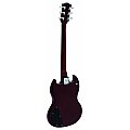 Dimavery DP-520 E-Guitar SG, wine red, gitara elektryczna 2/3