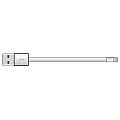 avlink Płaski kabel Lightning do Apple® MFi Certified Sync & Charge 20cm 5/5