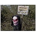 EUROPALMS Halloween Blood Skull, 80cm -Wisząca czaszka z efektem świetlnym i dźwiękowym 2/2