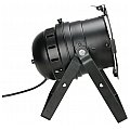 Cameo Light PAR 64 CAN - 177 x 10 mm LED PAR Can RGBA in black housing, reflektor sceniczny LED 3/4