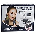 Karma SET 1000HD Bezprzewodowy mikrofon słuchawkowy UHF z baterią 2/8
