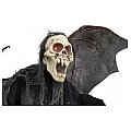 Europalms Halloween figure bat ghost - Figurka ducha nietoperzy, oczy świecą na czerwono 2/2