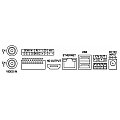 MONACOR AXR-202SSD HYBRID Line : 2-kanałowy rejestrator wideo SSD 3/3