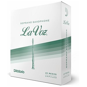 La Voz Stroiki do saksofonu sopranowego Siła Średnie-Miękkie 10 szt. 1/3